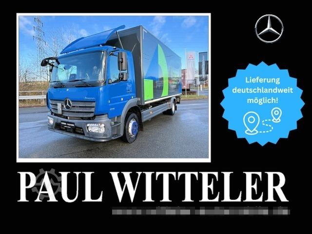 LKW mit Kofferaufbau MERCEDES-BENZ Atego 1221 L Koffer 6,30+LBW 1,5t+Klima+AHK+1.Hd