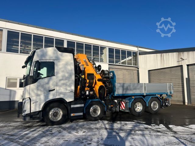 LKW mit Pritsche (offen) VOLVO FH 540 8x2 EFFER Kran Sattelzugmaschine