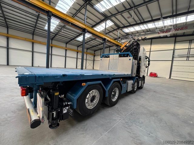 LKW mit Pritsche (offen) VOLVO FH 540 8x2 EFFER Kran Sattelzugmaschine
