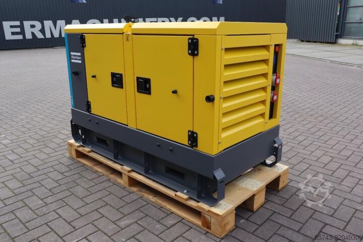 Generator set Atlas Copco QAS 20 S5 Valid Inspection, Diesel, 17 kVA, Also A