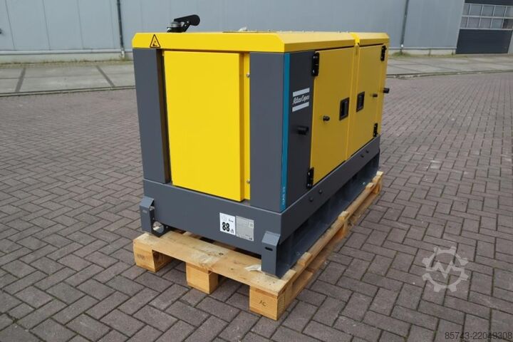 Generator set Atlas Copco QAS 20 S5 Valid Inspection, Diesel, 17 kVA, Also A