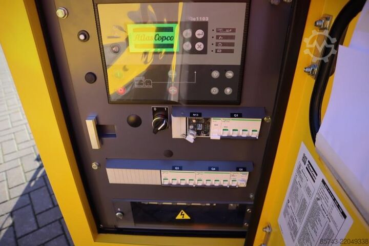Generator set Atlas Copco QAS 40 ST3 Valid inspection, Diesel, 40 kVA