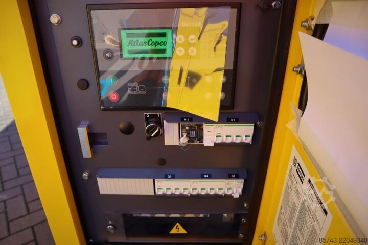 Generator set Atlas Copco QAS 40 ST3 Valid inspection, Diesel, 40 kVA