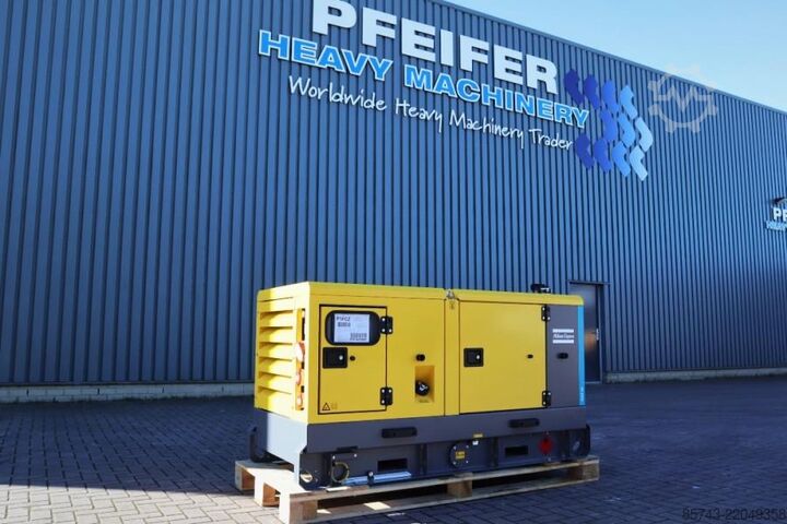 Generator set Atlas Copco QAS 40 ST3 Valid inspection, Diesel, 40 kVA
