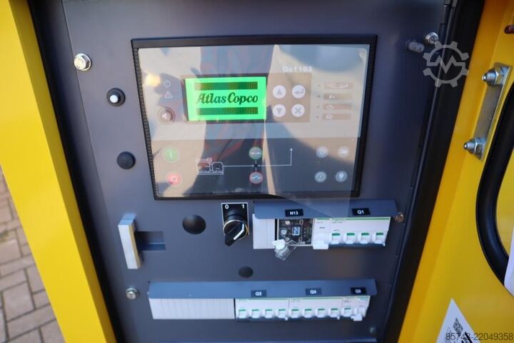 Generator set Atlas Copco QAS 40 ST3 Valid inspection, Diesel, 40 kVA