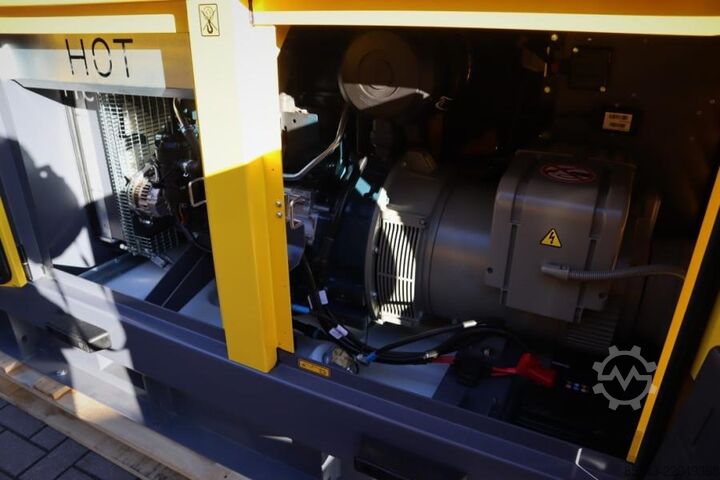 Generator set Atlas Copco QAS 40 ST3 Valid inspection, Diesel, 40 kVA