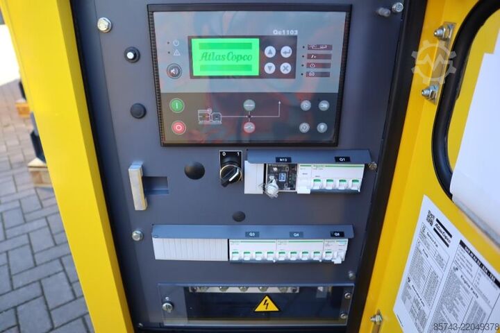 Generator set Atlas Copco QAS 40 ST3 Valid inspection, Diesel, 40 kVA