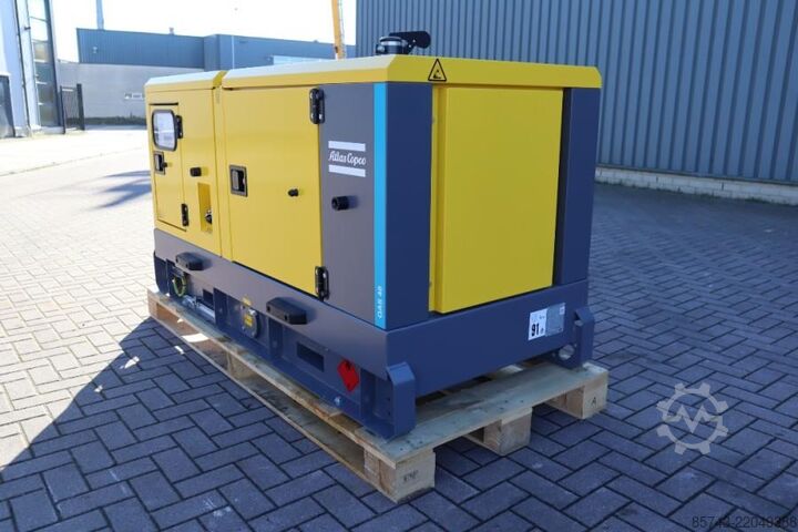 Generator set Atlas Copco QAS 40 ST3 Valid inspection, Diesel, 40 kVA