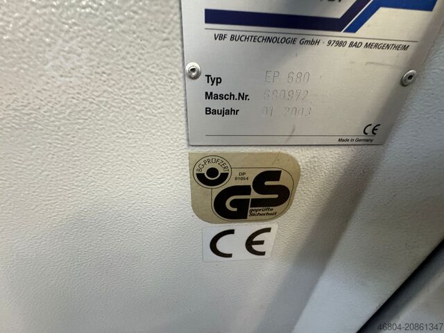 Buchbindereimaschine MÜLLER MARTINI Diamant 60