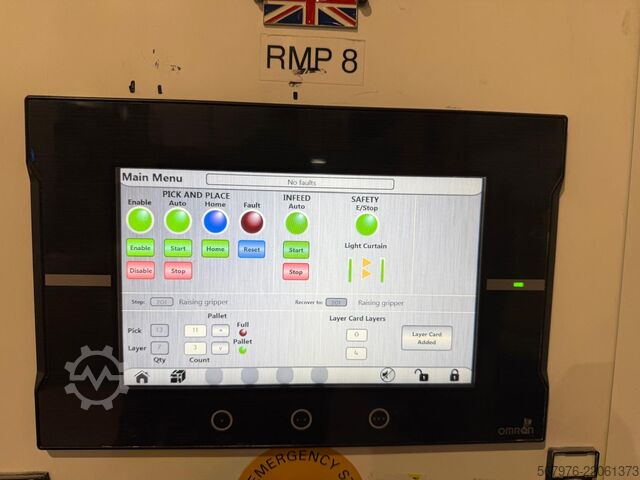 Andere Camline Palletising Systems Ltd Compact Palletiser