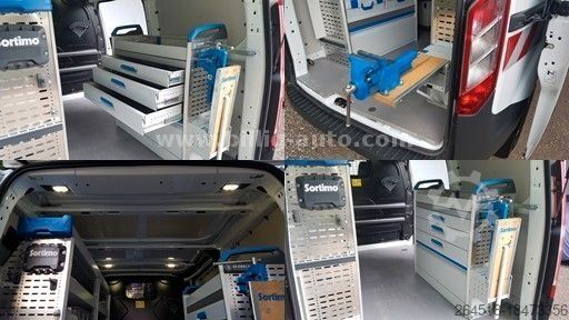 Panel van FORD Transit Custom Sortimo Werkstatt 1.Hd Scheckheft