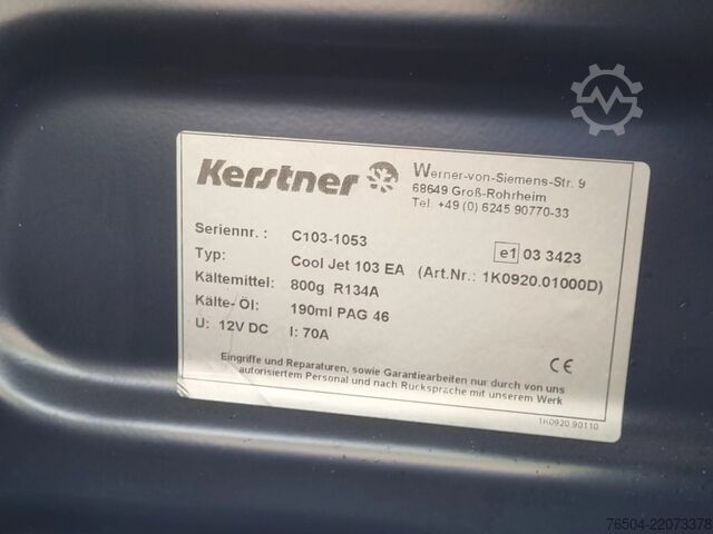 Kühlkastenwagen Mercedes-Benz Vito 114 CDI Koelwagen Kerstner ST 230V 0'C Euro 6