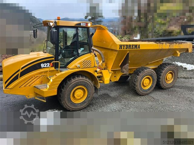 Muldenfahrzeug Hydrema 922D Dumper w/white signs
