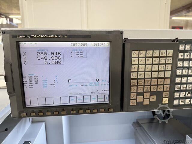 Precision turning lathe Schaublin 180-CCN R-TM