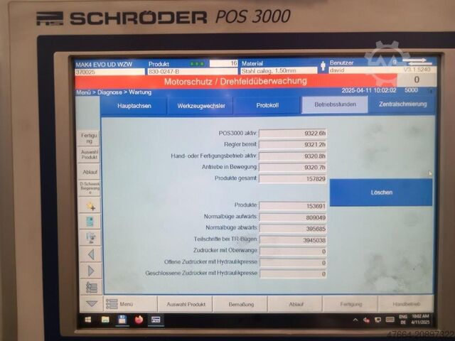 Folding Machine SCHRÖDER MAK 4 EVO UD 3200 / 6.0