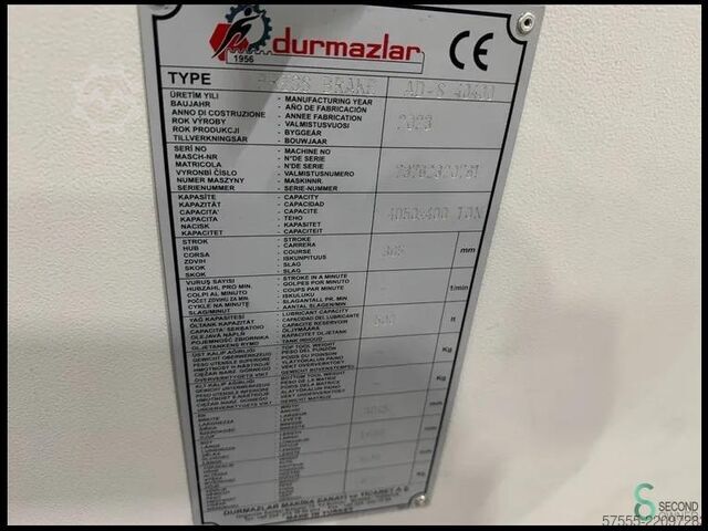 Press brakes  Durma AD-S 40400, 4m 400t 2023 Durma AD-S 40400, 4m 400t