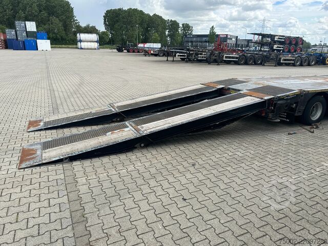 Semi low-loader Broshuis 3ABSD Lowloader 3-axle / GVW: 59.000kg / Neck: ...
