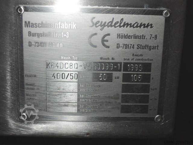 Vacuum cooking cutter Seydelmann K64DC8Q-VA