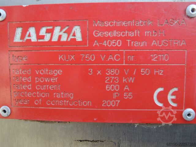Vacuum cutter LASKA KUX750VAC