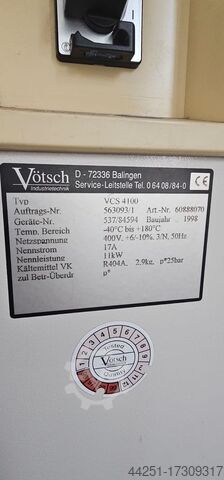 Klimaprüfschrank Temperaturprüfschrank Vötsch VCS 4100