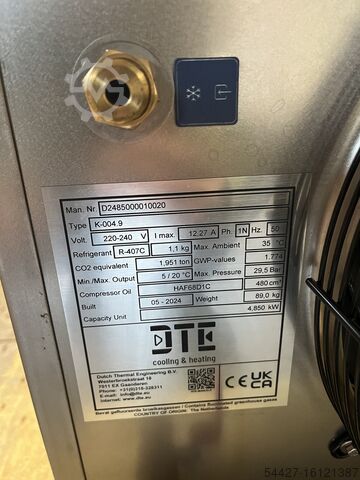Chiller DTE K-004.9