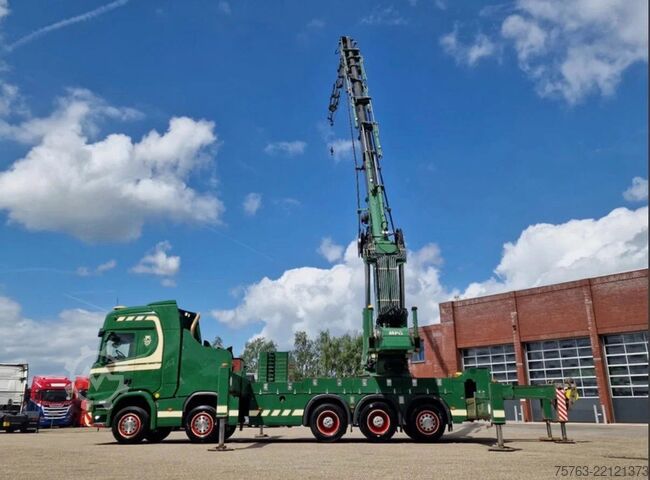 Crane truck Scania R500 NGS Highline 10x4*6 - MPG 250T Crane 8+5 /...