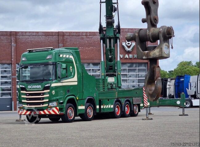 Crane truck Scania R500 NGS Highline 10x4*6 - MPG 250T Crane 8+5 /...