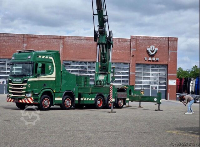 Crane truck Scania R500 NGS Highline 10x4*6 - MPG 250T Crane 8+6 /...