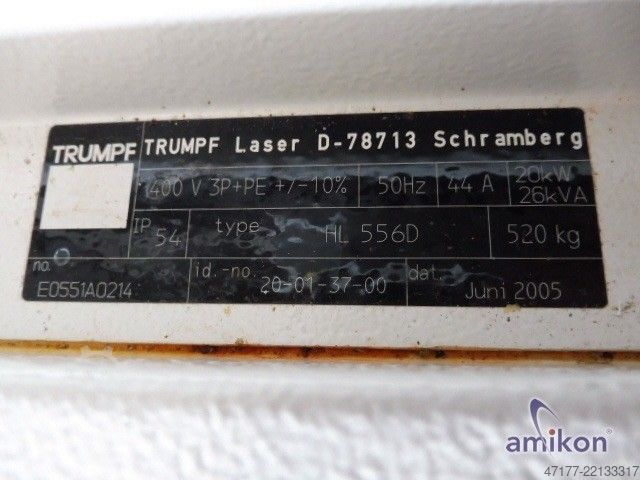 HAAS Laser Trumpf HL556D