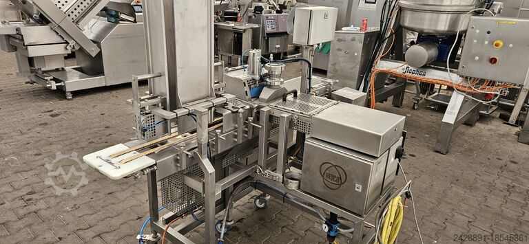 Hamburger former Risco Conveyor ON1 / PATTY TVM 260 PN