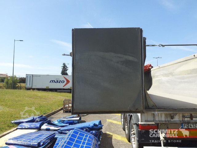Tipper semitrailer  Semitrailer Tipper Alu-square sided body