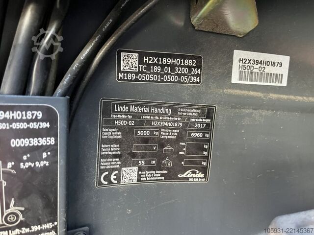 Dieselstapler Linde H50D-02