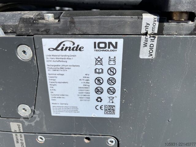 Elektro 4 Rad-Stapler Linde E16P-02