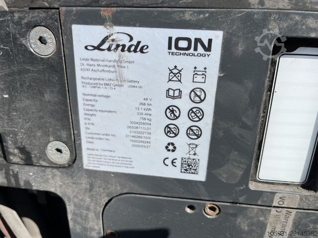 Elektro 3 Rad-Stapler Linde E14-02