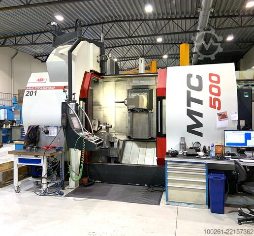 CNC-Dreh- und Fräszentrum MAS Mulitcut 500i T