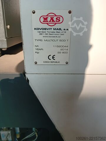 CNC-Dreh- und Fräszentrum MAS Mulitcut 500i T