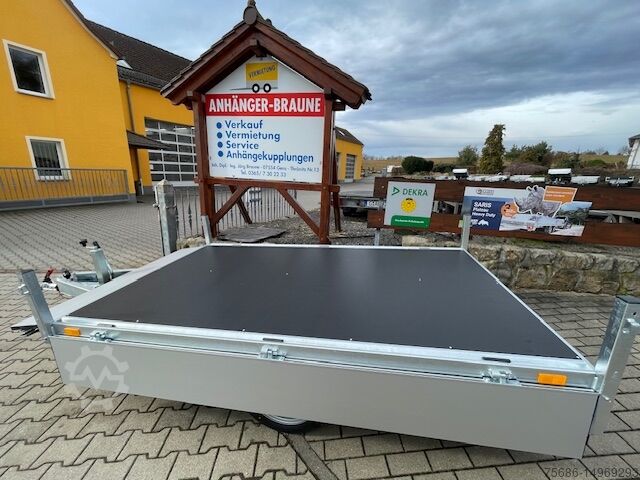 Anhänger mit offener Pritsche Saris PL 256 150 1350 1 Plateauanhänger 1-Achs