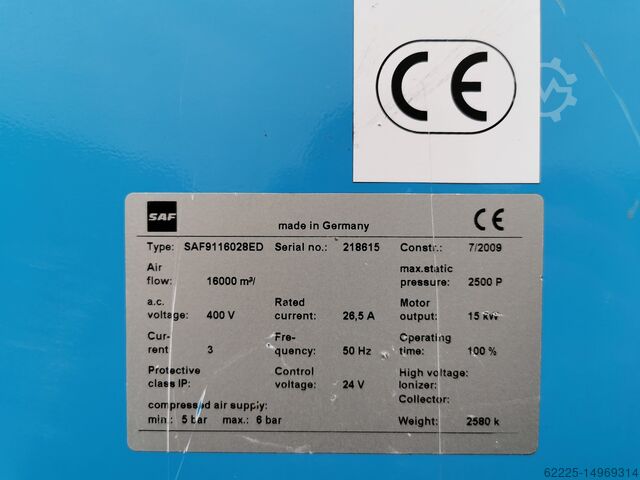 Kemper/SAF welding fume extractor SAF / KEMPER 