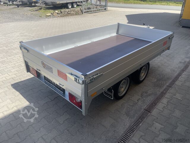 Flatbed open Saris Pritsche Zweiachser PL 276 150 2000 1