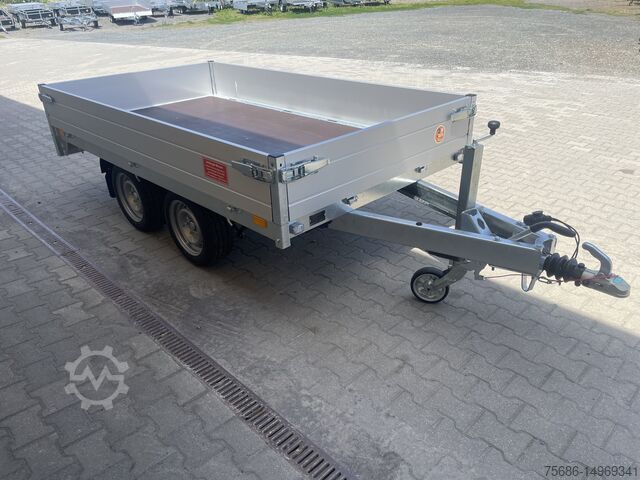 Flatbed open Saris Pritsche Zweiachser PL 276 150 2000 1