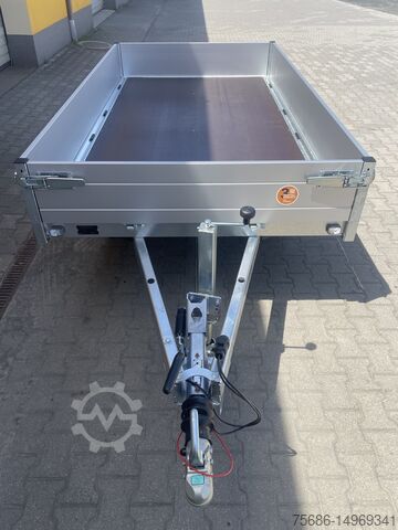 Flatbed open Saris Pritsche Zweiachser PL 276 150 2000 1