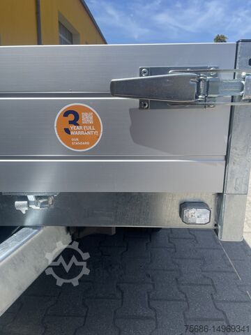 Flatbed open Saris Pritsche Zweiachser PL 276 150 2000 1