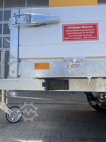 Flatbed open Saris Pritsche Zweiachser PL 276 150 2000 1