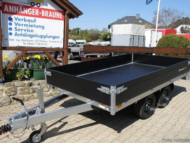 PKW-Anhänger Saris Hochlader Zweiachser PL 276 170 2700 2