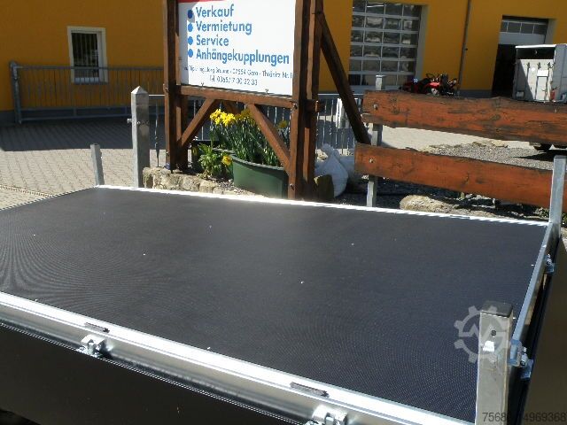 Flatbed open Saris Hochlader Zweiachser PL 276 170 2700 2