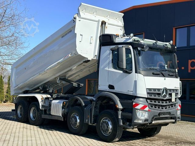 Kipper LKW MERCEDES-BENZ Arocs 4145 8x8 Muldenkipper MEILLER