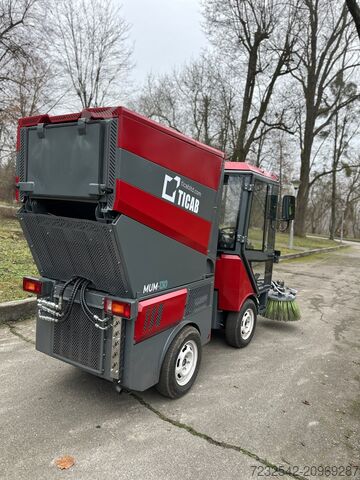 Public utility vehicle TICAB Universal Municipal Street Sweeper