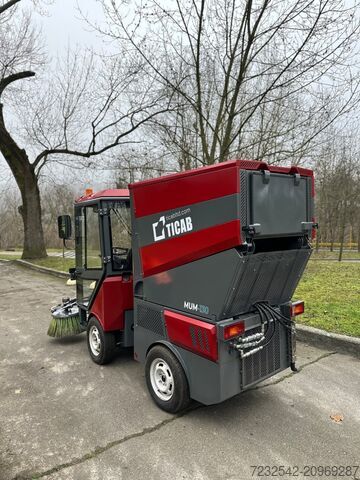 Public utility vehicle TICAB Universal Municipal Street Sweeper