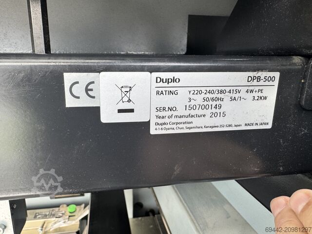 Klebebinder Duplo DPB-500