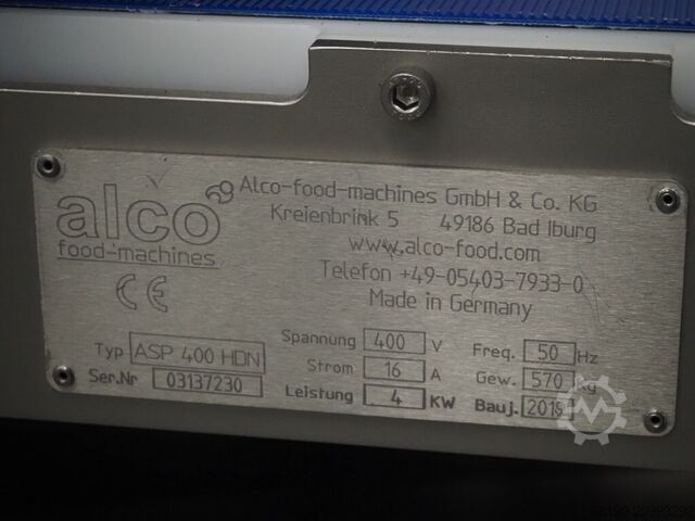 Flattener Alco ASP400HDN